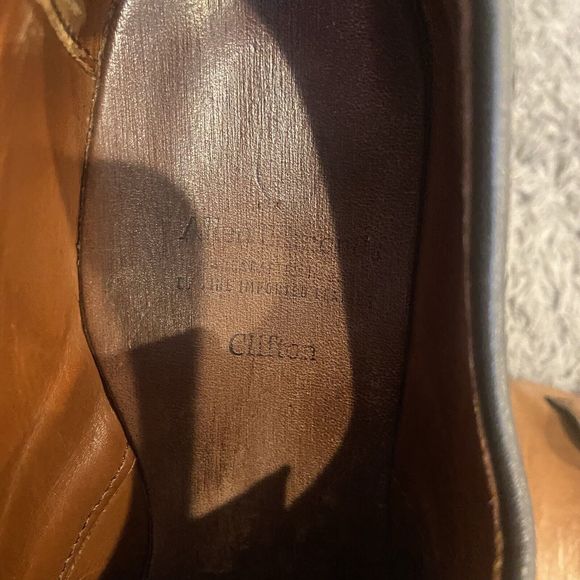Allen Edmonds Clifton Walnut Brown Leather Cap Toe Oxfords Shoes Men’s 9.5 D main image 10